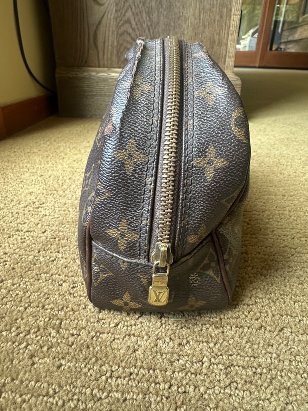 Louis Vuitton Monogram Canvas Toiletry Pouch - Brown/Gold Monogram - Picture 2 of 16